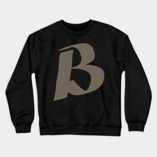 B Crewneck Sweatshirt